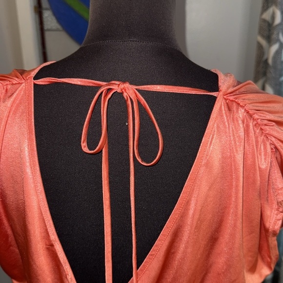 Cache 1990’s Open Tie Back Top Small - Picture 6 of 8